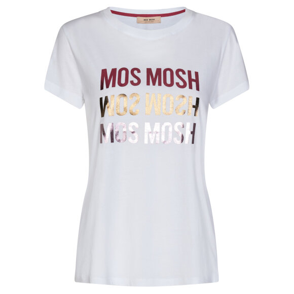 MOS MOSH - WHITE MAVIS O-SS TEE