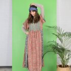 BLACK COLOUR - PINK MULTI LUNA MULTI KAFTAN