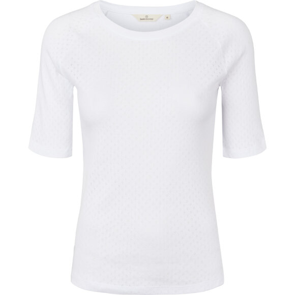 BASIC APPAREL - WHITE ARENSE TEE