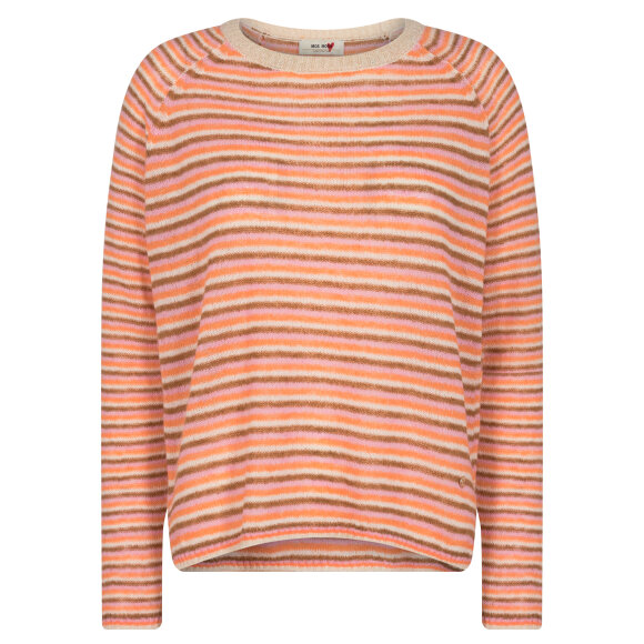 MOS MOSH - NECTARINE HELSA STRIPE KNIT