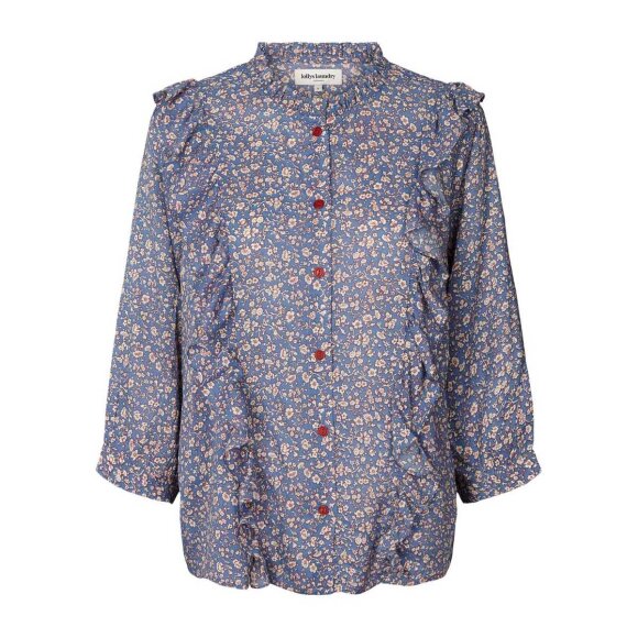 LOLLYS LAUNDRY - BLUE HANNI SHIRT