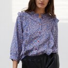 LOLLYS LAUNDRY - BLUE HANNI SHIRT