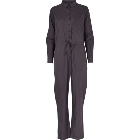 BASIC APPAREL - BLACKENED PEARL VILDE JUMPSUIT