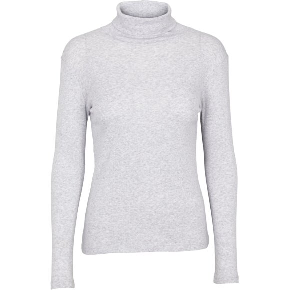 BASIC APPAREL - LIGHT GREY MEL ARENSE ROLL NEC