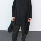 LISELOTTE HORNSTRUP - BLACK DROP SHIRT