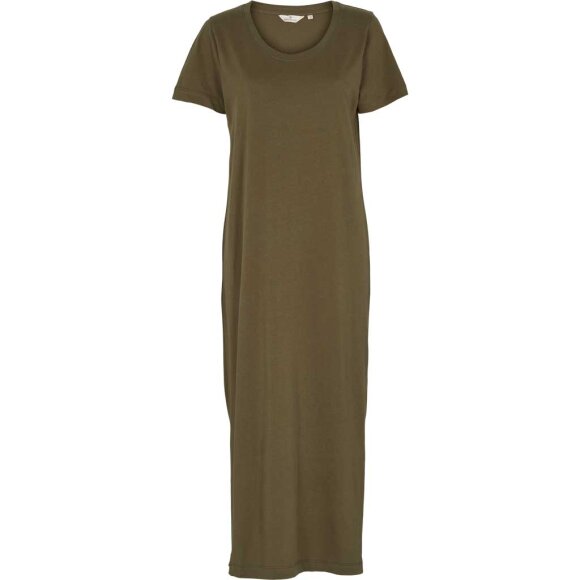 BASIC APPAREL - ARMY REBEKKA DRESS