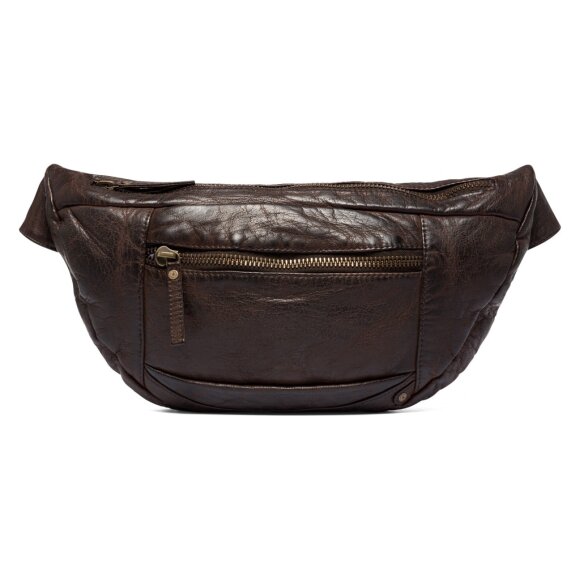 DEPECHE - WINTER BROWN BUMBAG
