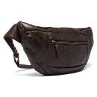 DEPECHE - WINTER BROWN BUMBAG