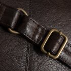 DEPECHE - WINTER BROWN BUMBAG