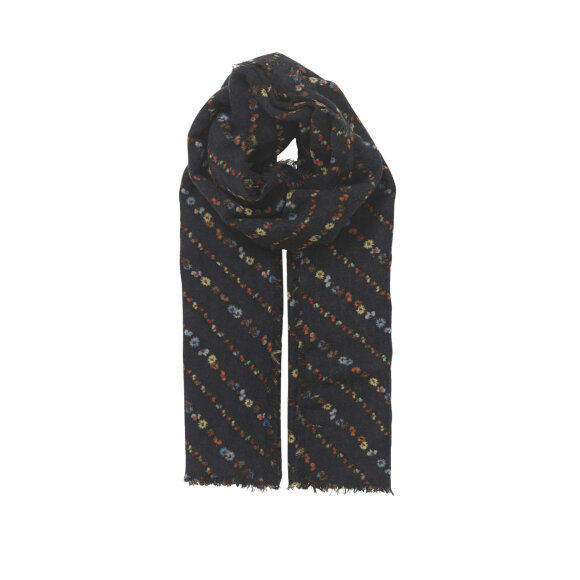 BECKSÖNDERGAARD - JET BLACK LILUYE WICA SCARF