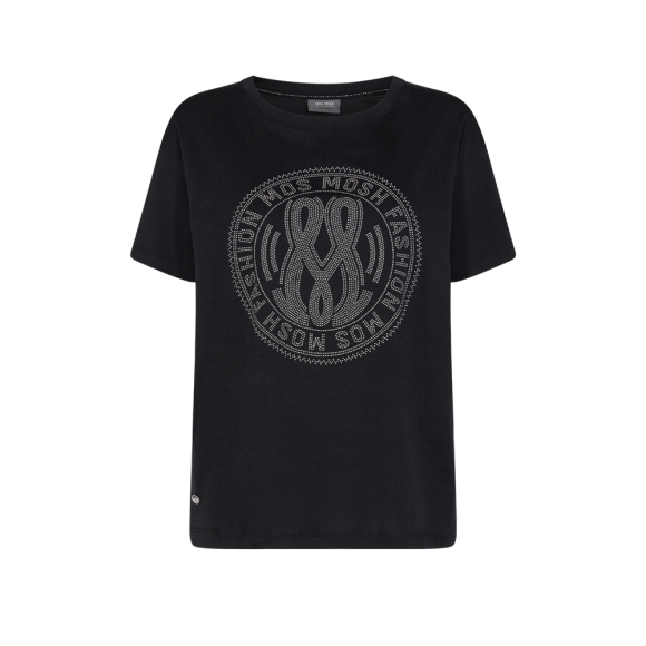 MOS MOSH - BLACK LEAH OSS STUD TEE