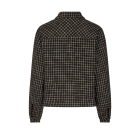 MOS MOSH - BLACK SAIGE SHINY CHECK JACKET