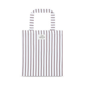 MADS NØRGAARD - WHITE/WINE SACKY ATOMA BAG