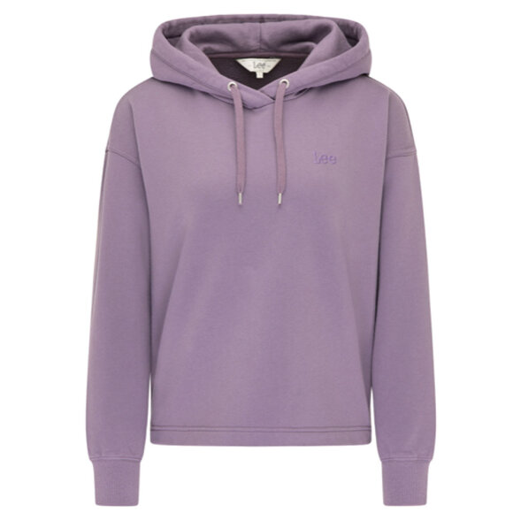 LEE - WASHED PURPLE LEE LOOSE HOODIE