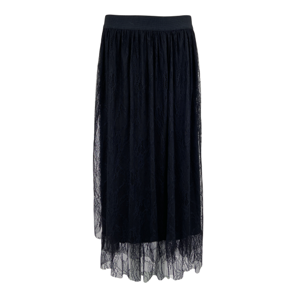 BLACK COLOUR - BLACK SAGA SKIRT