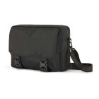 KINTOBE - JET BLACK LEO MESSENGER BAG