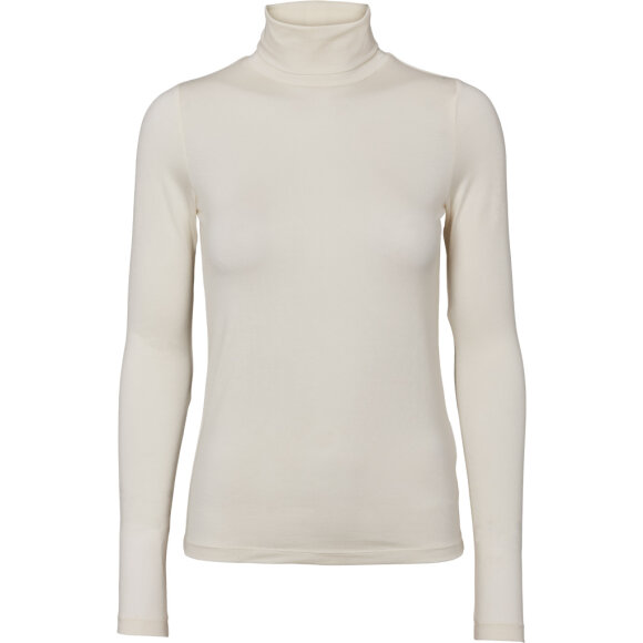 BASIC APPAREL - OFFWHITE JOLINE T-NECK