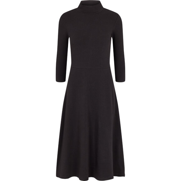 BASIC APPAREL - BLACK ARINA LOOSE DRESS