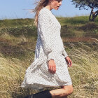 LOLLYS LAUNDRY - DOT PRINT EVA DRESS