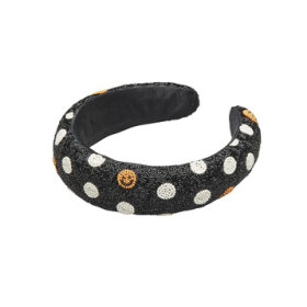 BECKSÖNDERGAARD - BLACK FACE BEADED HAIRBRACE