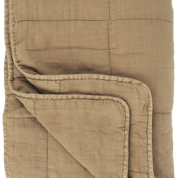 IB LAURSEN - VINTAGE QUILT COGNAC