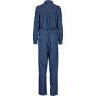 BASIC APPAREL - MID BLUE BLUEBELL JUMPSUIT