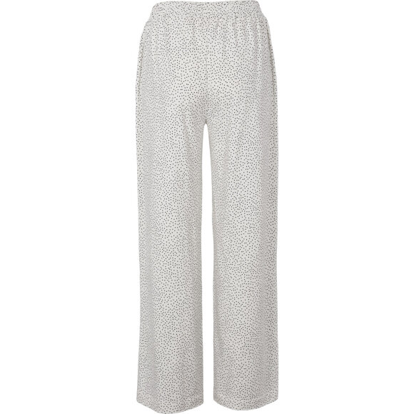 BASIC APPAREL - WHISPER WHITE/BLACK ELBA LOOSE PANT