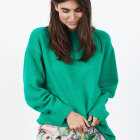 LOLLYS LAUNDRY - GREEN SILAS JUMPER