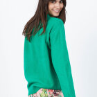 LOLLYS LAUNDRY - GREEN SILAS JUMPER