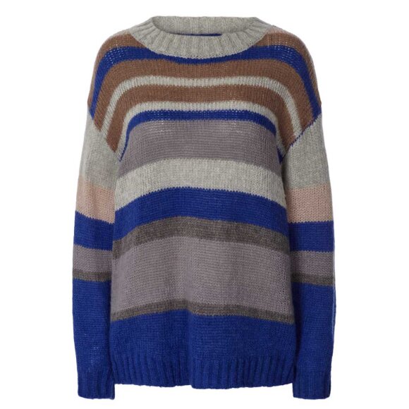 LOLLYS LAUNDRY - BLUE SILAS JUMPER