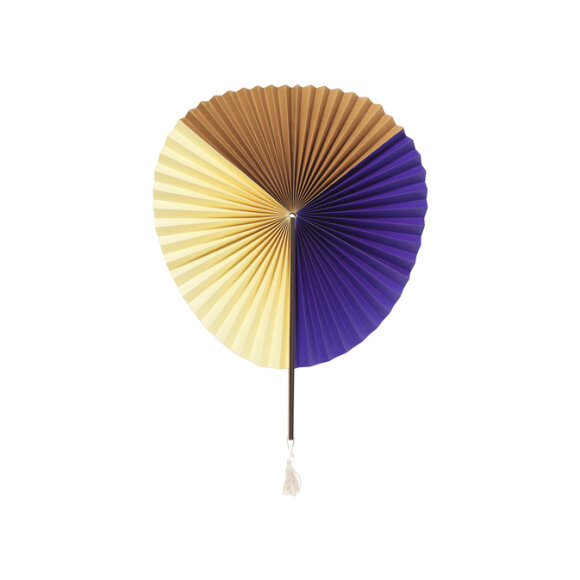 BROSTE COPENHAGEN - MULTI COLOR FAN SABA PAPIR