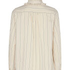 MOS MOSH - ECRU HATTIE SLIM STRIPE BLOUSE