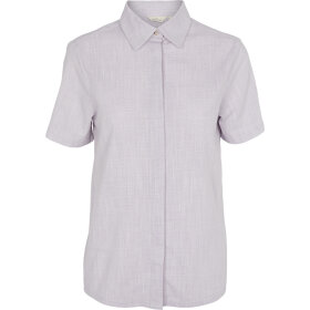 BASIC APPAREL - PURPLE HEATHER HARRIET SHIRT
