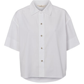 BASIC APPAREL - BRIGHT WHITE VILDE SS SHIRT GO