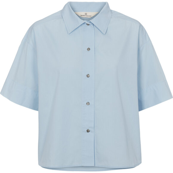 BASIC APPAREL - CASH BLUE VILDE SS SHIRT GOTS