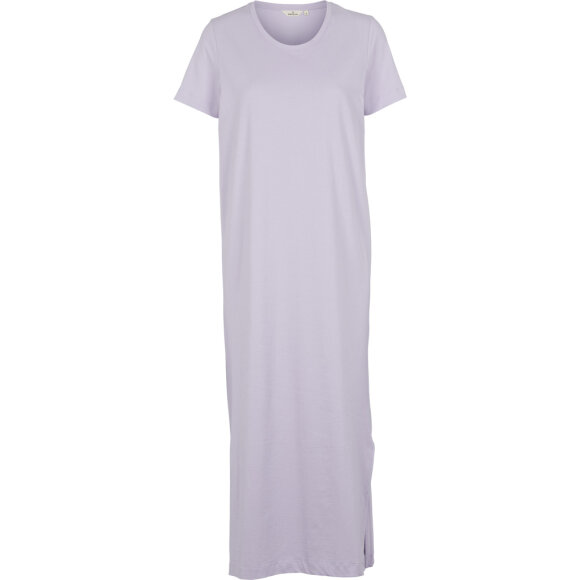 BASIC APPAREL - PURPLE HEATHER REBEKKA DRESS