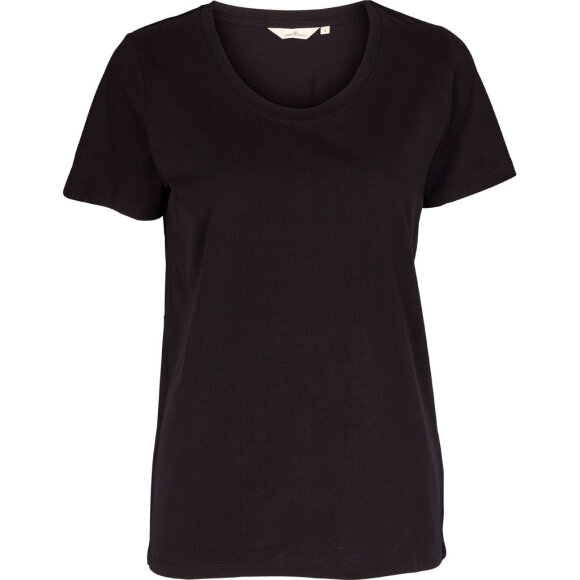 BASIC APPAREL - BLACK REBEKKA TEE