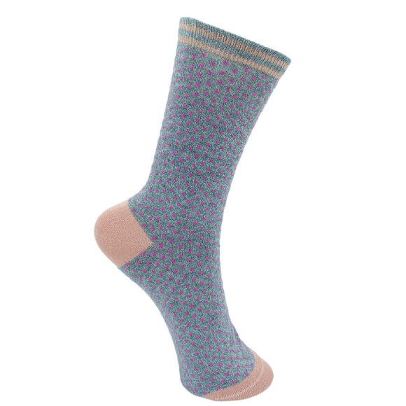 BLACK COLOUR - GREY BCLOLLY DOT SOCK