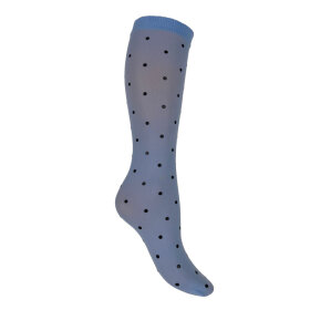 BLACK COLOUR - DOTS SKY BCAURA KNEE HIGH