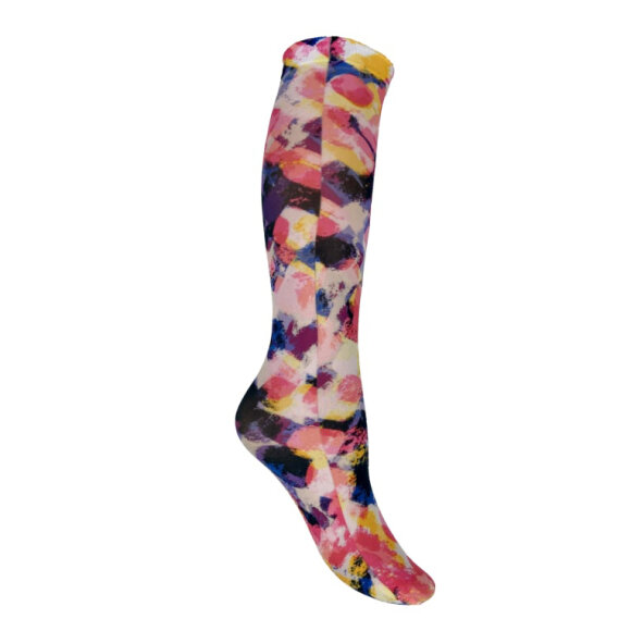 BLACK COLOUR - COLOUR SPLASH BCAURA KNEE HIGH