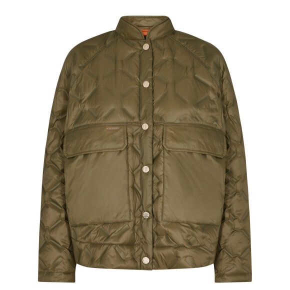 MOS MOSH - IVY GREEN KHAITE DOWN JACKET