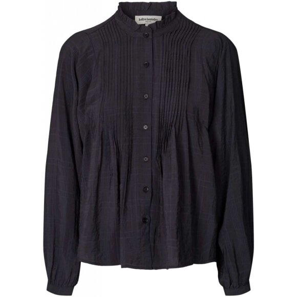 LOLLYS LAUNDRY - WASHED BLACK BALU SHIRT