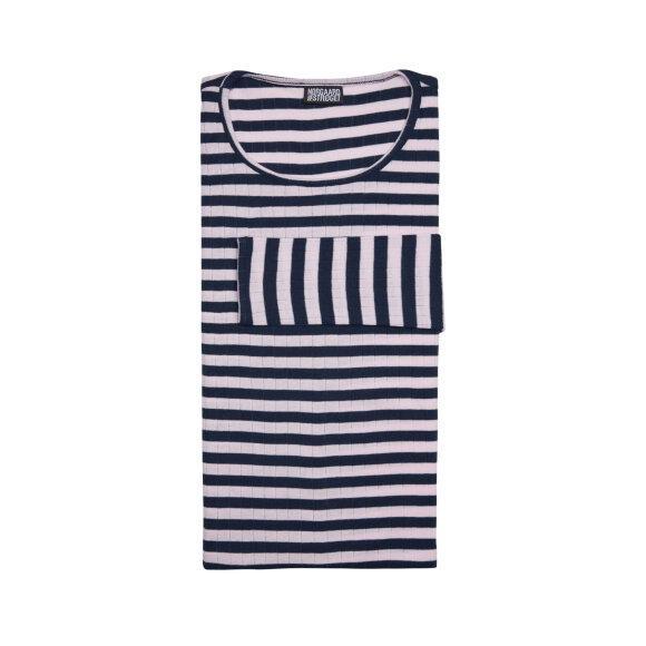 NØRGAARD PÅ STRØGET - BRED NAVY/ROSA 101 RIB