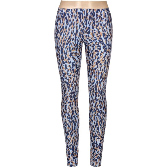 ONE TWO LUXZUZ - ICE BLUE AYO LEOBLEUE LEGGINGS