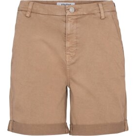 IVY COPENHAGEN - KHAKI KARMEY CHINO SHORTS