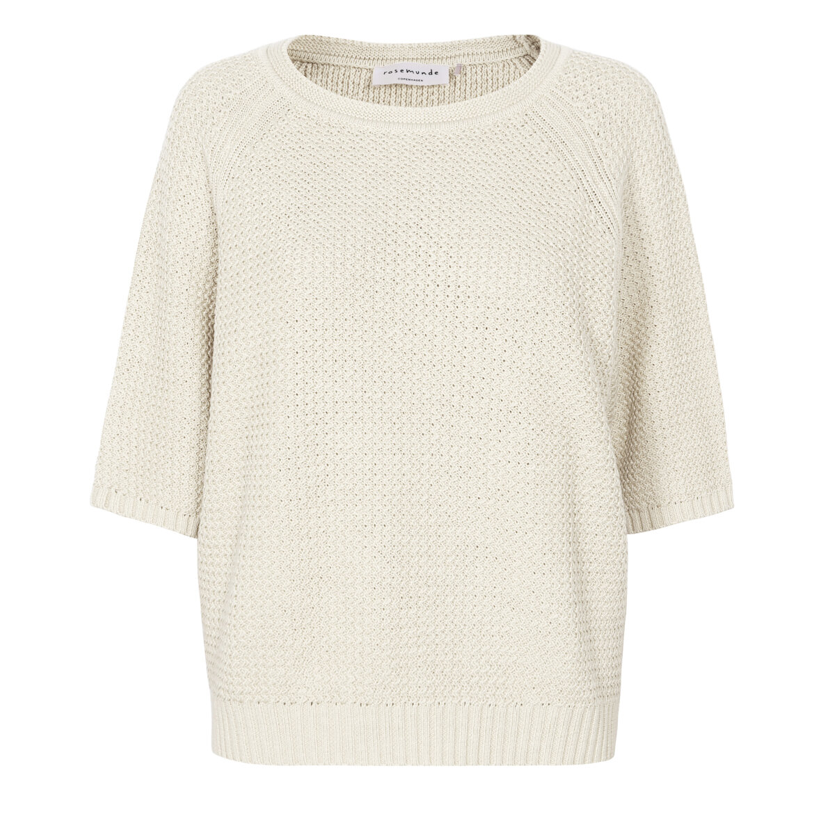 flertal accent kontrast SCHELDE | GIV-GAVER.DK - CARDIGAN/STRIK - ROSEMUNDE CPH - IVORY PULLOVER