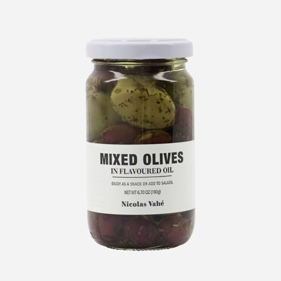 Nicolas Vahe - MIXED OLIVES IN FALVORED OIL