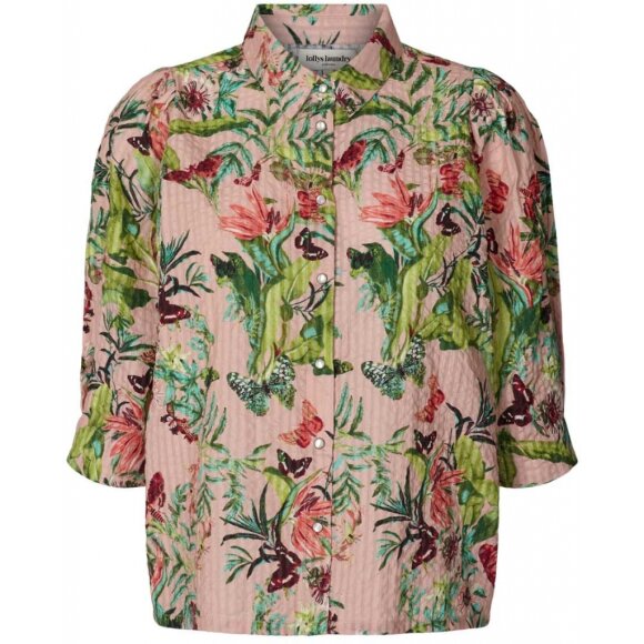 LOLLYS LAUNDRY - flower print bono shirt