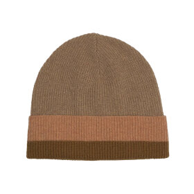 PROJECT AJ117 - CHESTNUT BEANIE DK33-223