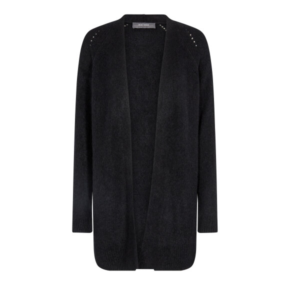 MOS MOSH - BLACK THORA LONG CARDIGAN